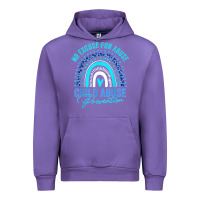 Tulip no excuse child abuse prevention awareness leopard rainbow t shirt Urban Hoodie - linhVisuals