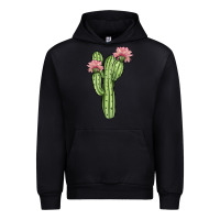 Black cactus 4 Urban Hoodie - JahusDesignShop