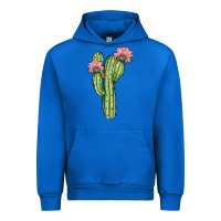 Cobalt cactus 4 Urban Hoodie - JahusDesignShop