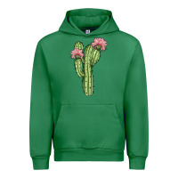 Emerald cactus 4 Urban Hoodie - JahusDesignShop