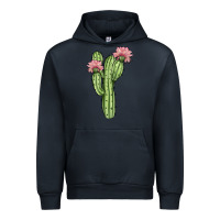 Navy cactus 4 Urban Hoodie - JahusDesignShop