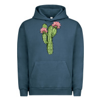 Pigment Midnight Navy cactus 4 Urban Hoodie - JahusDesignShop