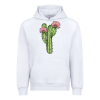White cactus 4 Urban Hoodie - JahusDesignShop