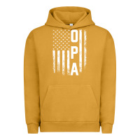 Pigment Peanut Butter opa gift america flag gift for men father's day pullover hoodie Urban Hoodie - linhVisuals