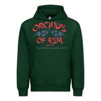 Forest Green orchids of asia kraft massage football t shirt Urban Hoodie - linhVisuals