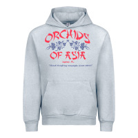 Heather Grey orchids of asia kraft massage football t shirt Urban Hoodie - linhVisuals