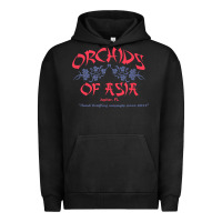 Pigment Black orchids of asia kraft massage football t shirt Urban Hoodie - linhVisuals