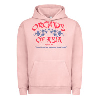 Pigment Salmon orchids of asia kraft massage football t shirt Urban Hoodie - linhVisuals