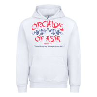White orchids of asia kraft massage football t shirt Urban Hoodie - linhVisuals