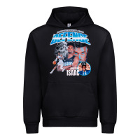 Black Jonathan Isaac Vintage Urban Hoodie - linhVisuals