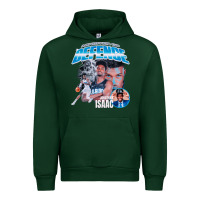 Forest Green Jonathan Isaac Vintage Urban Hoodie - linhVisuals