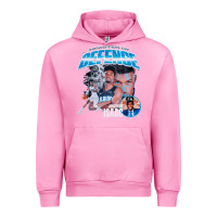 Fuchsia Pink Jonathan Isaac Vintage Urban Hoodie - linhVisuals