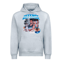 Heather Grey Jonathan Isaac Vintage Urban Hoodie - linhVisuals