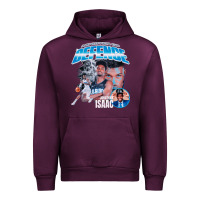 Mauve Wine Jonathan Isaac Vintage Urban Hoodie - linhVisuals