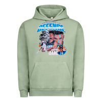 Pigment Oil Green Jonathan Isaac Vintage Urban Hoodie - linhVisuals
