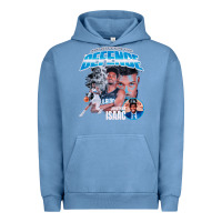 Pigment Pebble Blue Jonathan Isaac Vintage Urban Hoodie - linhVisuals