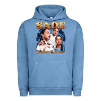 Pigment Pebble Blue Sade Love Deluxe Rare Urban Hoodie - linhVisuals