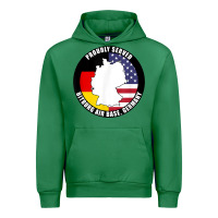 Emerald proudly served bitburg air base germany military veteran t shirt Urban Hoodie - linhVisuals