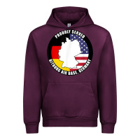 Mauve Wine proudly served bitburg air base germany military veteran t shirt Urban Hoodie - linhVisuals
