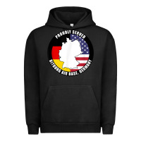 Pigment Black proudly served bitburg air base germany military veteran t shirt Urban Hoodie - linhVisuals