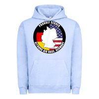 Pigment Grape Ice proudly served bitburg air base germany military veteran t shirt Urban Hoodie - linhVisuals