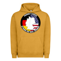 Pigment Peanut Butter proudly served bitburg air base germany military veteran t shirt Urban Hoodie - linhVisuals