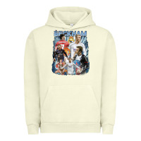 Pigment Pistachio David Beckham Vintage Urban Hoodie - linhVisuals