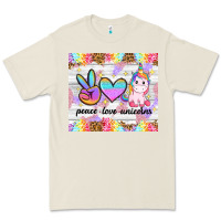 Bone peace loeve unicorns Premium Tee - CowGirlArtShop