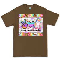 Cacao peace loeve unicorns Premium Tee - CowGirlArtShop