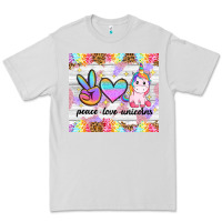 Dove Grey peace loeve unicorns Premium Tee - CowGirlArtShop