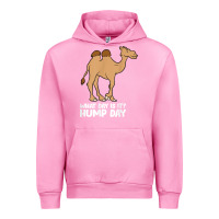 Fuchsia Pink what day is it hump day funny camels hump day t shirt Urban Hoodie - linhVisuals