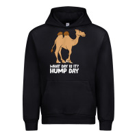 Black what day is it hump day funny camels hump day t shirt Urban Hoodie - linhVisuals