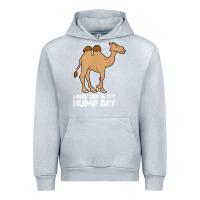 Heather Grey what day is it hump day funny camels hump day t shirt Urban Hoodie - linhVisuals