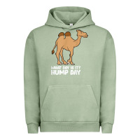 Pigment Oil Green what day is it hump day funny camels hump day t shirt Urban Hoodie - linhVisuals