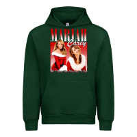 Forest Green Mariah Carey Vintage Urban Hoodie - linhVisuals