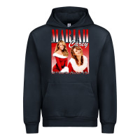 Navy Mariah Carey Vintage Urban Hoodie - linhVisuals