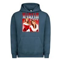 Pigment Midnight Navy Mariah Carey Vintage Urban Hoodie - linhVisuals