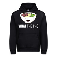 Black what the pho vietnamese pho t shirt Urban Hoodie - linhVisuals