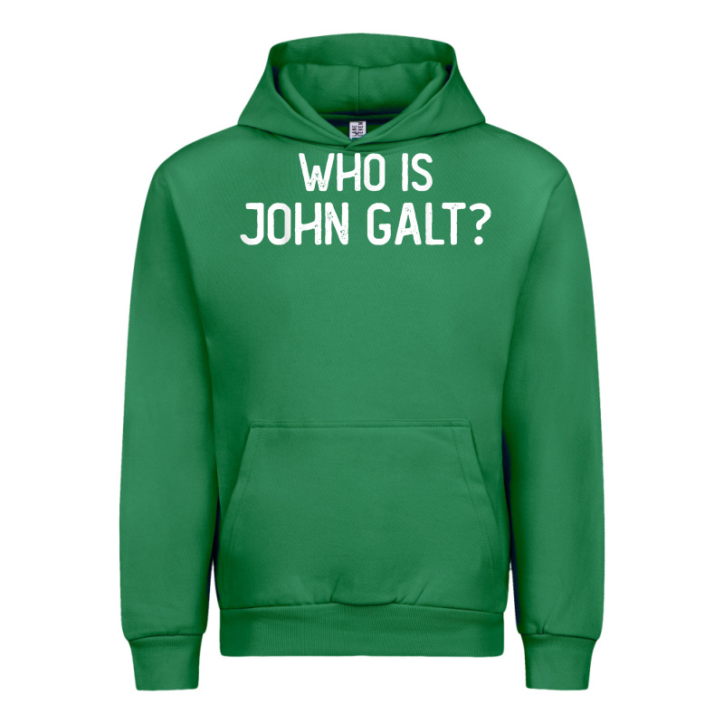 Who Is John Galt Libertarian And Book Quote T Shirt Urban Hoodie by linhVisuals | Teevron