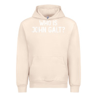 Sandshell who is john galt libertarian and book quote t shirt Urban Hoodie - linhVisuals