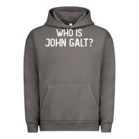 Pigment Tornado who is john galt libertarian and book quote t shirt Urban Hoodie - linhVisuals