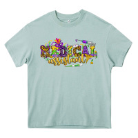 Arona MA Medical Assistant Mardi Gras Heavy Core Tee - HowdyJamesFarm
