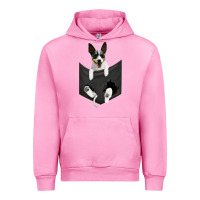 Rat Terrier Dog In Pocket, Rattie Puppy, Ratting Terrier T Shirt Urban Hoodie | Teevron