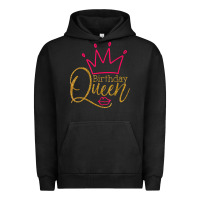 Pigment Black birthday queen shirt, womens birthday shirt, birthday t shirt Urban Hoodie - linhVisuals