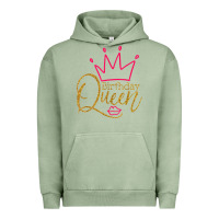 Pigment Oil Green birthday queen shirt, womens birthday shirt, birthday t shirt Urban Hoodie - linhVisuals