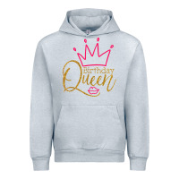 Heather Grey birthday queen shirt, womens birthday shirt, birthday t shirt Urban Hoodie - linhVisuals