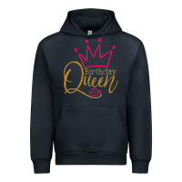 Navy birthday queen shirt, womens birthday shirt, birthday t shirt Urban Hoodie - linhVisuals
