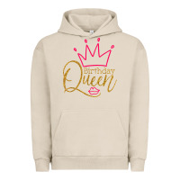 Pigment French Oak birthday queen shirt, womens birthday shirt, birthday t shirt Urban Hoodie - linhVisuals