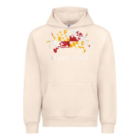 Sandshell retro maryland crab state flag vintage travel tank top Urban Hoodie - linhVisuals