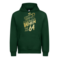 Forest Green will you still need me when i'm 64 birthday for wife 64 love premium t Urban Hoodie - linhVisuals